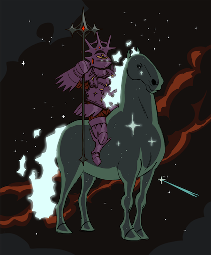 cryptogandalf69's tweet photo. space knight! #NFTs #NFTCommunity https://t.co/PLK2PEFy21