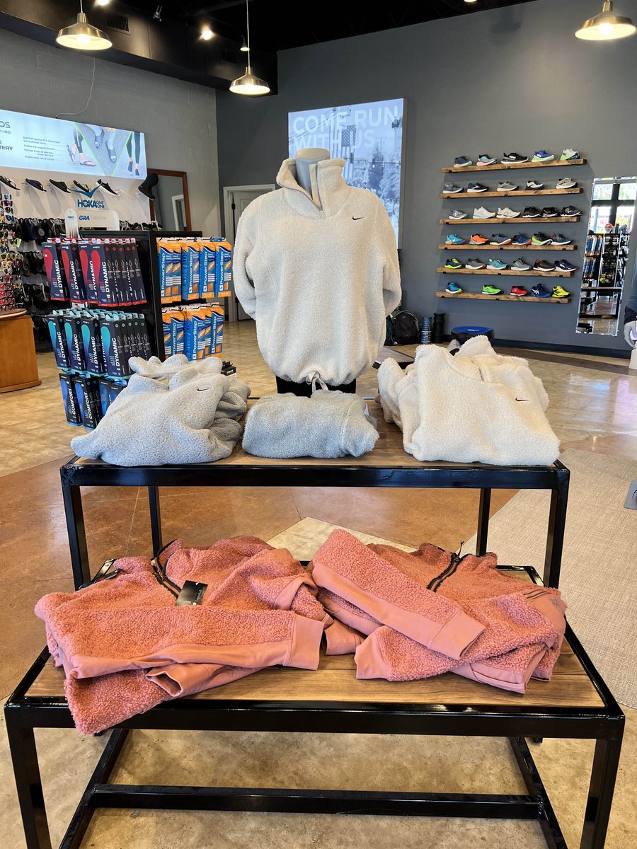 🥶 Bread, milk, cozy warm outerwear from Fleet Feet … all you need to survive this cold wintery front coming through! 🥪🥛👟