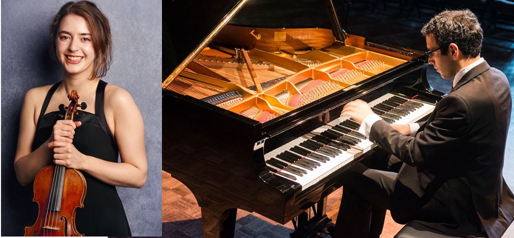 TBS_Concerts's tweet photo. Talented violinist Mathilde Milwidsky will play Bach, Schubert, Beethoven and Wieniawski with pianist Gamal Khamis at Spire Church Farnham 730pm 22 January. All welcome retiring collection, details on https://t.co/3al8ScmAC0 https://t.co/Bt8WAdKAyU