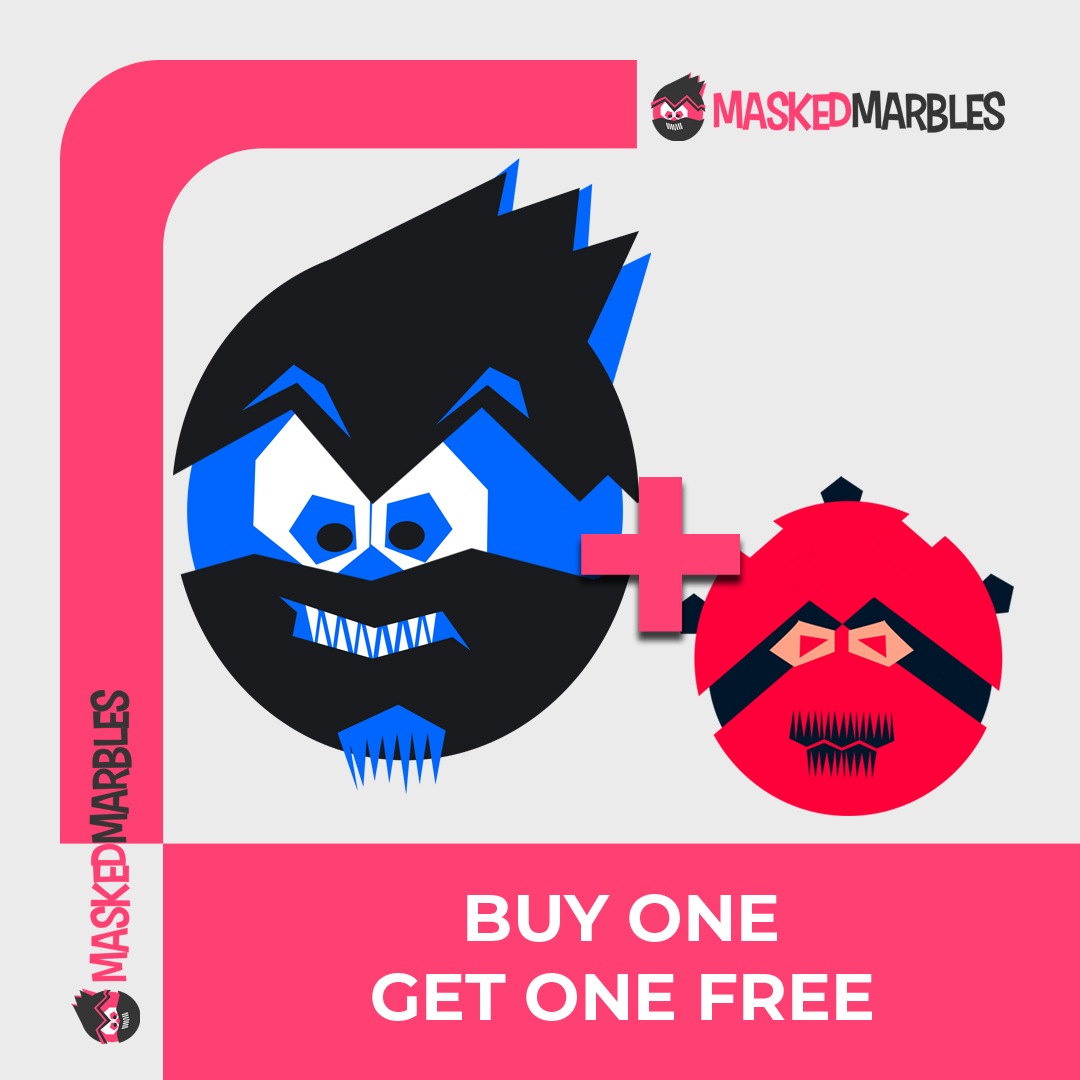 MaskedMarbles's tweet image. 📢BUY ONE GET ONE FREE📢
From 10.01.2022. to 01.02.2022. buy one Masked Marble and get one random Masked Marble free 🎉🎉🎉
opensea.io/collection/mas…
#buyonegetonefree #nft #nfts #nftart #nftcommunity #digitalart #nftcollection #nftcollector #nftartist #opensea #maskedmarbles