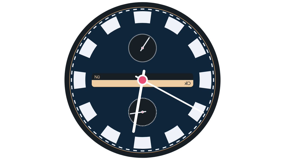 I have the official preview of NüCLK Génesis 🔥🔥🔥

- 150 NFTs
- 100% SVG onchain
- Fully functional clock
- More info on nuclk.art

RT and Follow @NuCLK if you want to win a free clock 💓