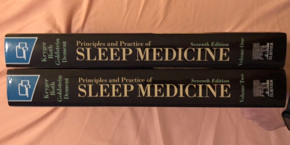 matthorsnell's tweet photo. Proud owner of #PrinciplesandPracticeofSleepMedicine!
Looking forward to the collective wisdom of @mhkryger @cathygo_sleep #ThomasRoth and #WilliamDement
Many thanks! I’m honored and looking forward to a deeper dive into sleep! https://t.co/Wi8hQ9rz1l