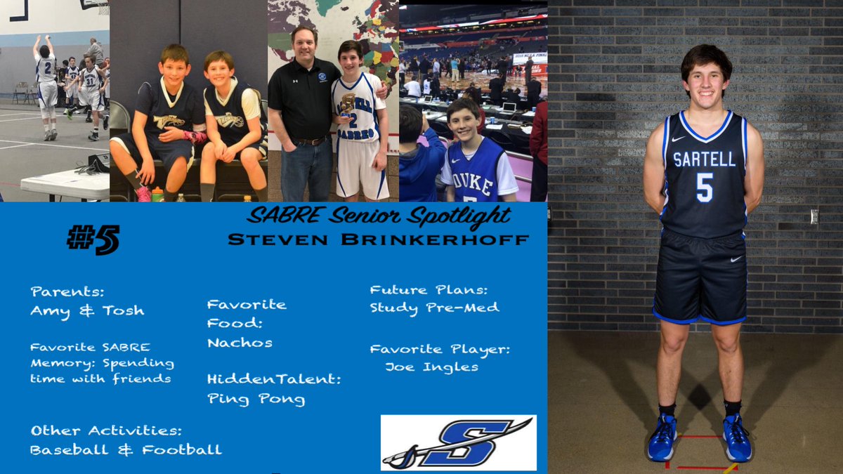 SartellHoops's tweet photo. Senior Spotlight: @sbrinkerhoff2 hardworking, team first, takes Calc and Physics and has some swag! https://t.co/BgHQoUhb15