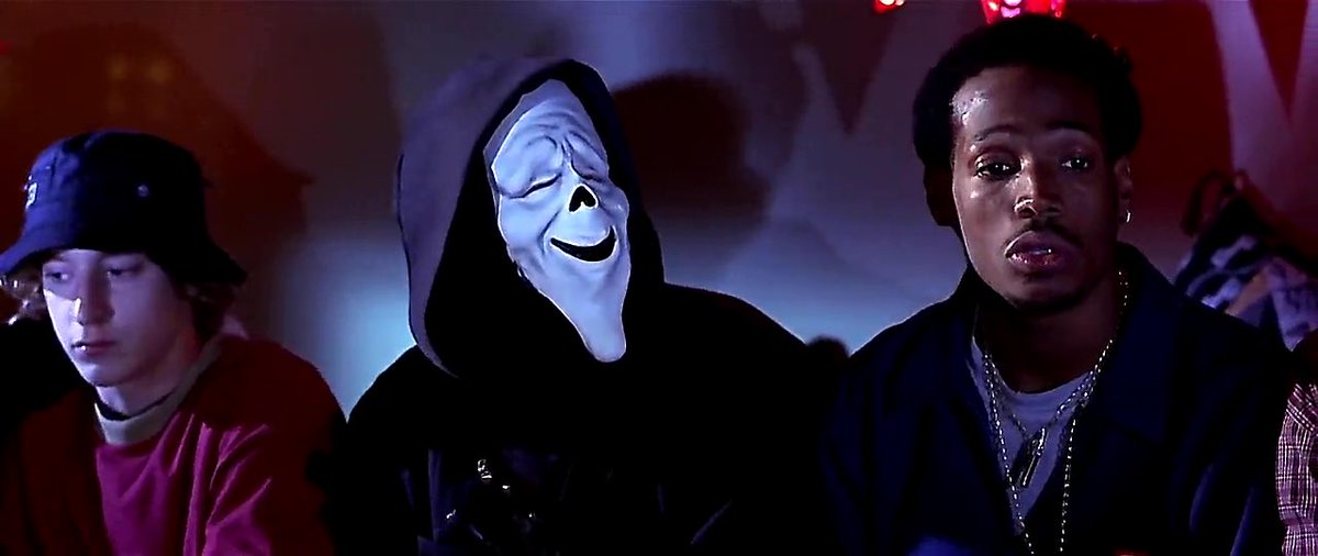 fonzfranc's tweet photo. finna watch Scream 5 high as hell tonight https://t.co/dosbkKaMWQ