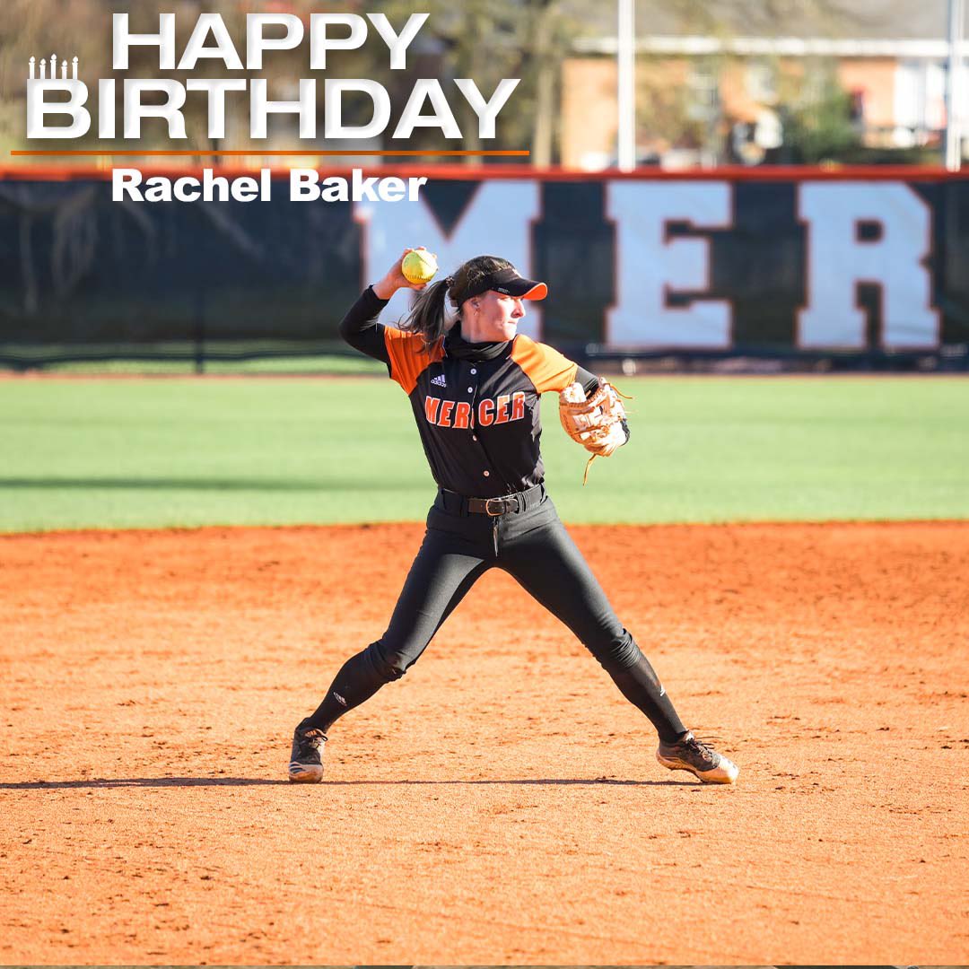 MercerUSoftball's tweet photo. Happy Birthday, @rachelbakerrr20 🥳 

#RoarTogether https://t.co/xsRdIqQs6S