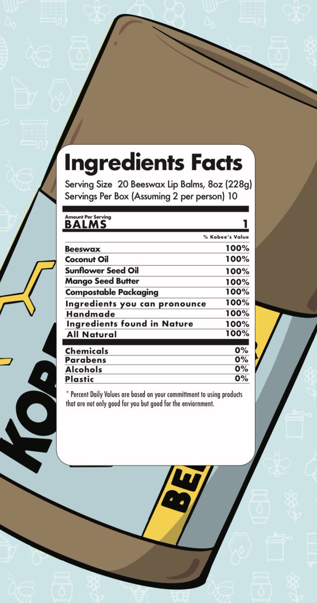 Make sure your reading your ingredients labels 🐝