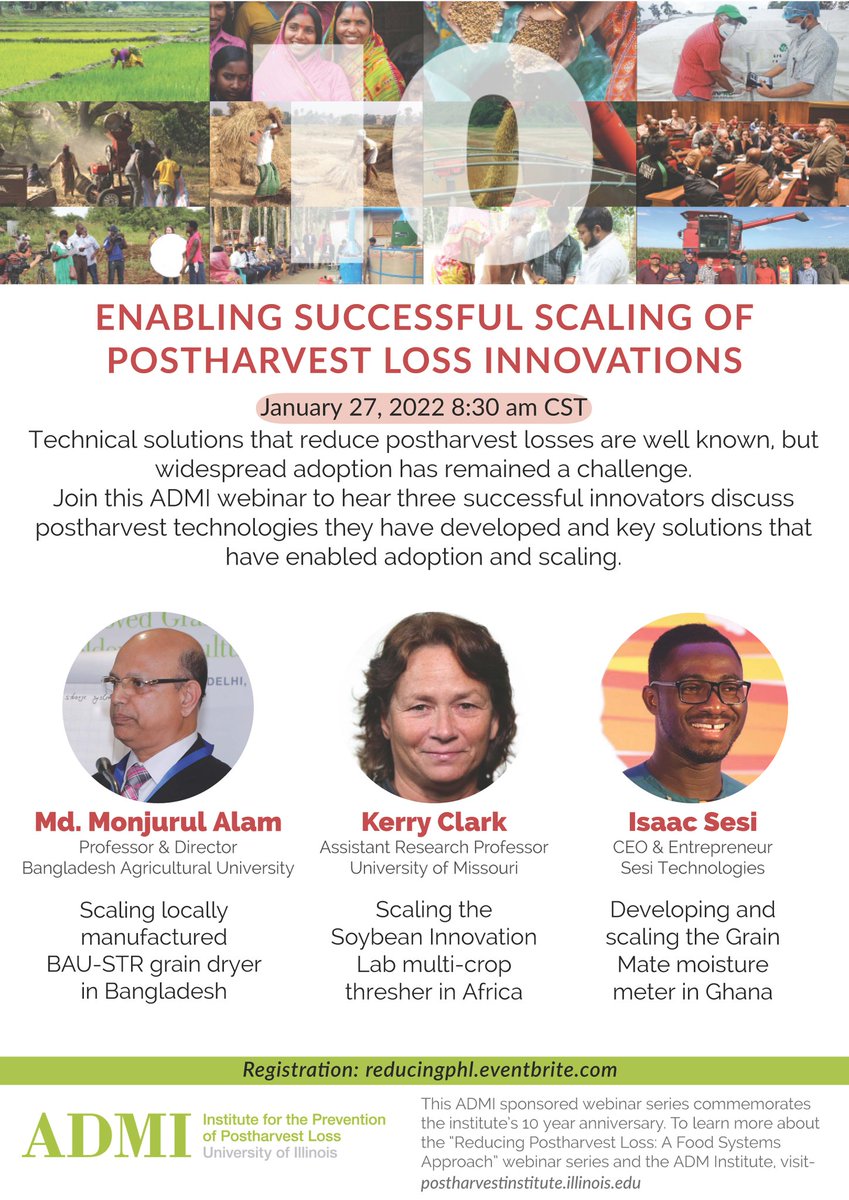 Paul McNamara (@paul_mcnamara_1) on Twitter photo Looking forward to the upcoming online event organized by the <a href="/PHL_Institute/">ADM Institute for the Prevention of PHL</a> on scaling postharvest loss innovations <a href="/AgReach/">AgReach</a> <a href="/PHLInnovLab/">PHL Innovation Lab</a> <a href="/sesitechgh/">Sesi Technologies</a> Looking forward to the upcoming online event organized by the <a href="/PHL_Institute/">ADM Institute for the Prevention of PHL</a> on scaling postharvest loss innovations <a href="/AgReach/">AgReach</a> <a href="/PHLInnovLab/">PHL Innovation Lab</a> <a href="/sesitechgh/">Sesi Technologies</a>