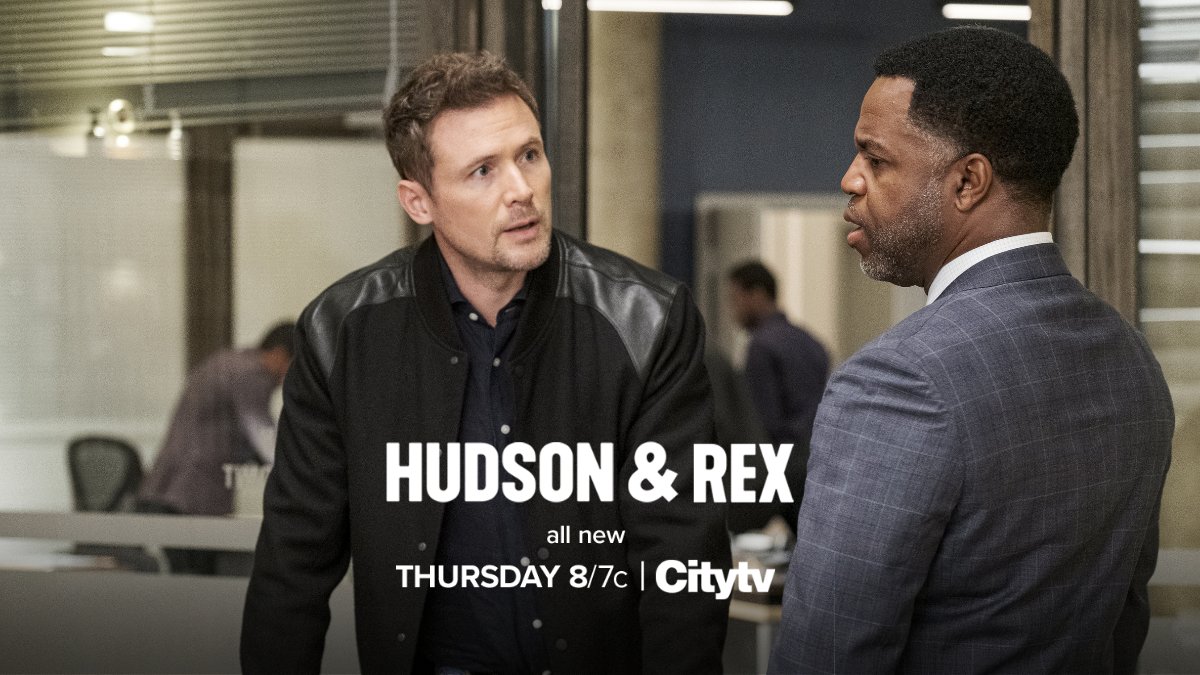 TONIGHT 8/7c 🐾 Don't miss #HudsonAndRex on Citytv