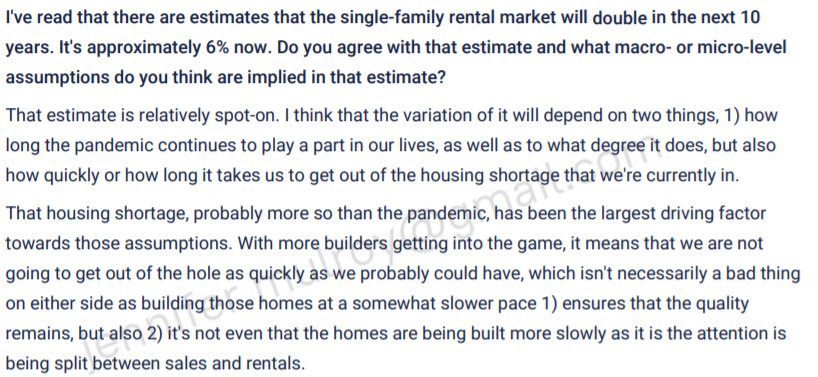 Jennifer02Cfa's tweet photo. Recently interviewed an industry veteran within the single-family rental market who still sees significant runway ahead..   
$INVH $AMH @StreamRG https://t.co/lCwq0Koov9