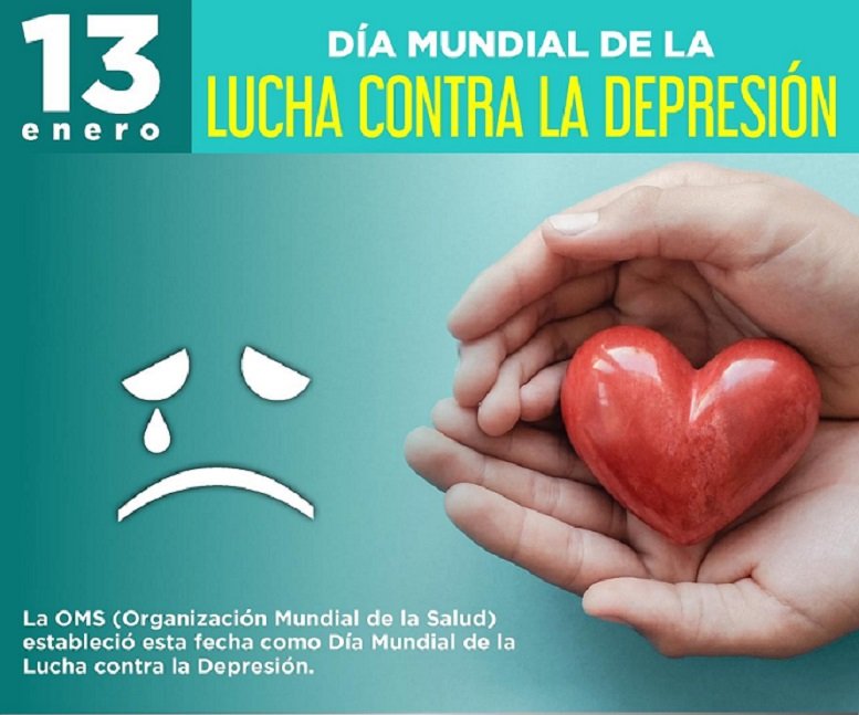 #DiaMundialContraLaDepresion  No estás solo!