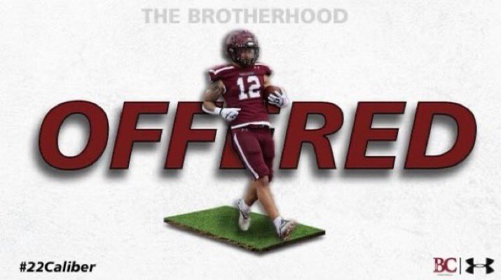 jake_kirchhoff's tweet photo. A huge thanks to @Coach_MitchumBC and @Threshers_FB for the scholarship offer and the chance to continue my football career! https://t.co/Q3MTEAlJkO