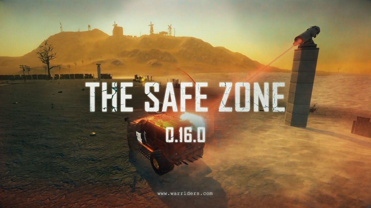 warriders's tweet photo. 🎉The Safe Zone patch is officially released. NPC laser turrets, Enhanced Wasteland Core intelligence for overcrowded $BZN pumps, FPS counter and more. Enjoy!

↩️Like and retweet!

#P2E #BlockchainGaming #GameFi #NFTs https://t.co/WZ5qhNty7I