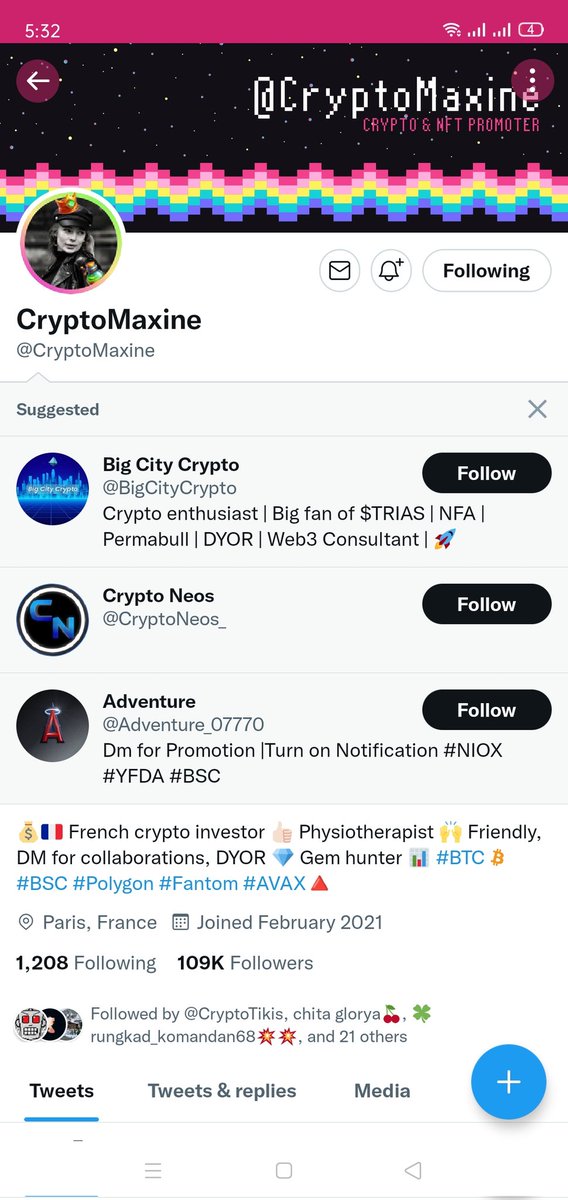 iElmerM's tweet photo. @GiveAwayHost @CryptoMaxine Done wish to win ☺️ https://t.co/LCEsqyv7gh