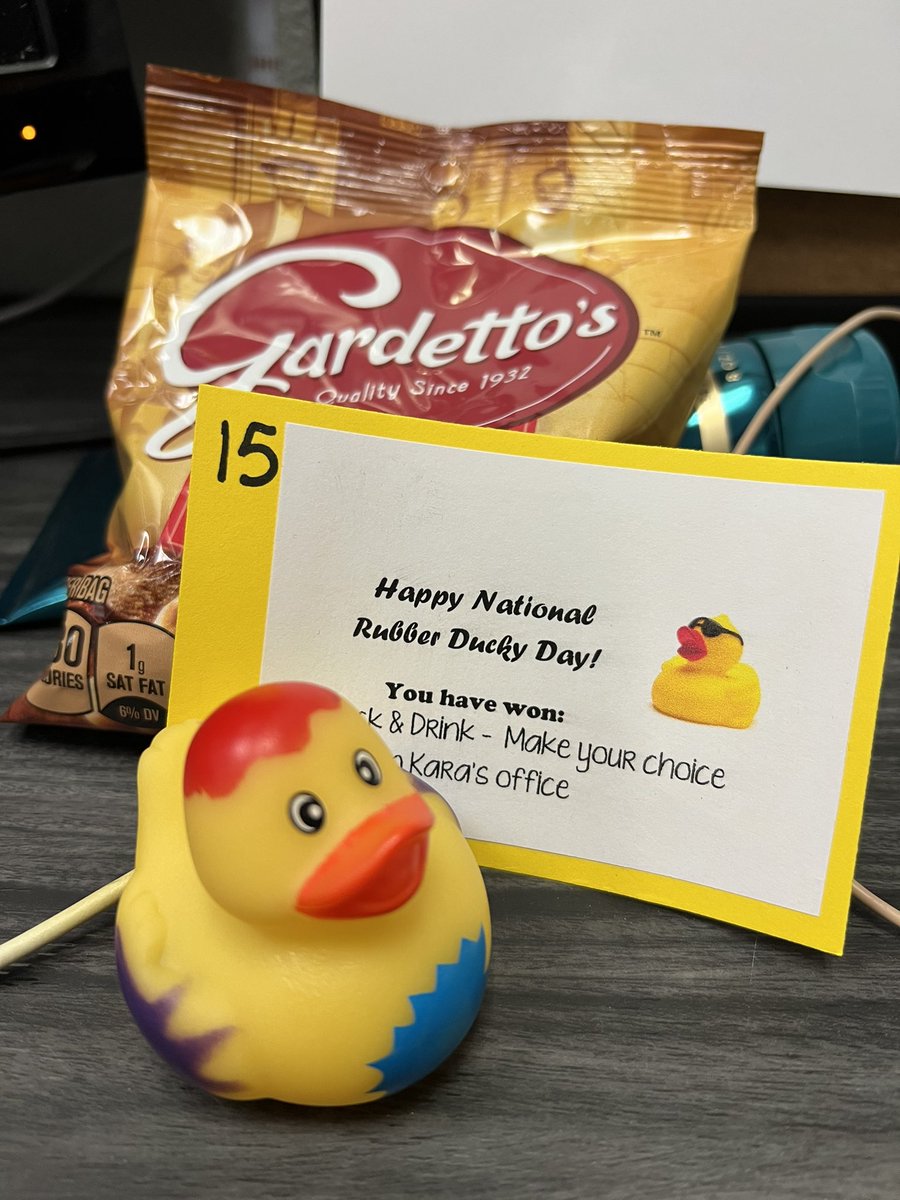 #bestAdminever #NationalRubberDuckyDay  #bearshine <a href="/AmyHolderman2/">Amy Holderman</a> <a href="/KassHal/">kassie halpin</a>