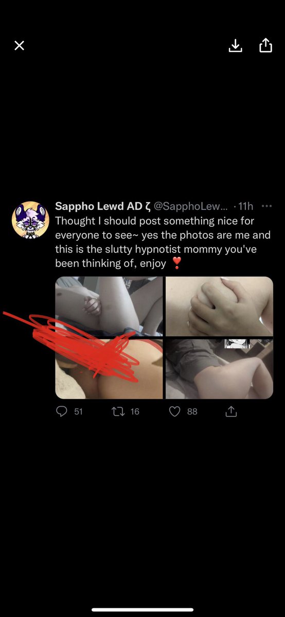 DownWithPhiles's tweet photo. Just a reminder that Sappho has posted pictures of themselves masterb*** to minors. This woman needs to be locked behind bars 🤮 https://t.co/tpUkPelAr7