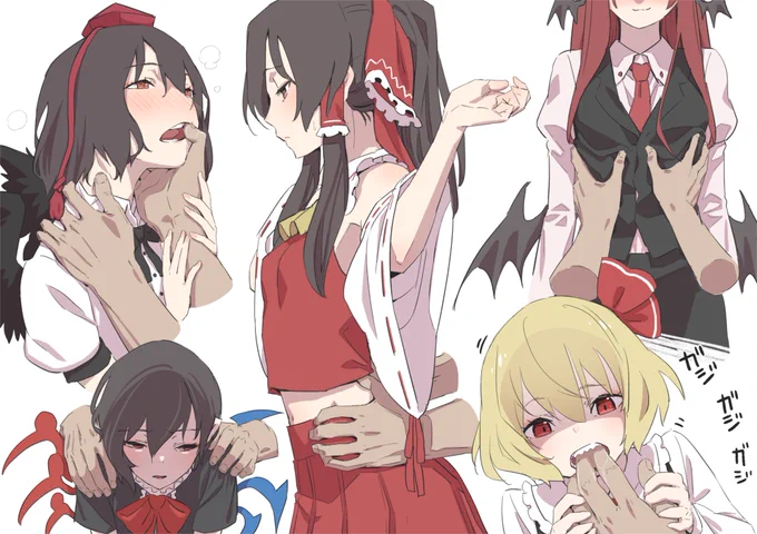 これは『百合からは得られない栄養素』のらくがき。 