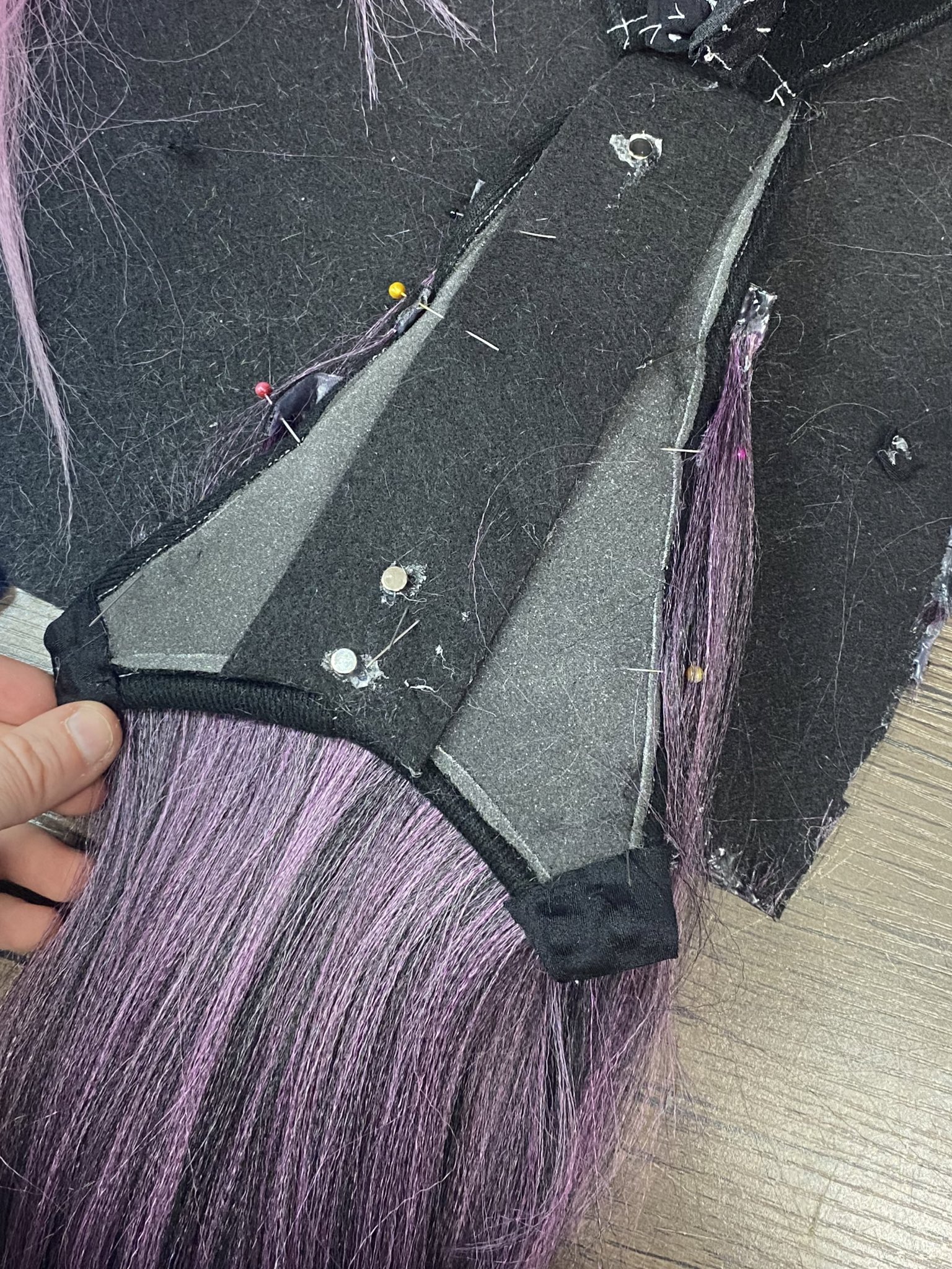 Razor Shark Studio on Twitter "Testing wig things. This is so fun