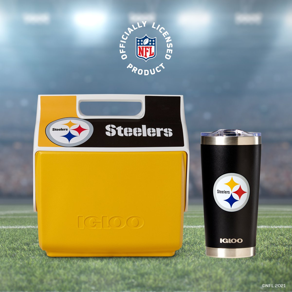 steelernation's tweet photo. Who needs some #Steelers Igloo swag for #GAMEDAY? 

To be eligible to win you must be following 
@SteeIerNation 
@iglooproducts 

Then RETWEET this post. Winner picked tomorrow! 

Oh and why choose, you get BOTH! https://t.co/qcjpiYrWYK
