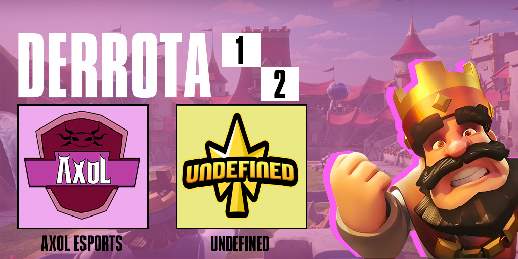 AxolEsports's tweet photo. ¡DERROTA! #CR 

🏆 @AGMaster_League 
🆚 @Undefined_CR
🔥 2-1
🎙️ @betooficialll 

🎯 Nos quitan la Racha invicta que teníamos pero recuerden que somos Ajolotes, nos podemos regenerar.

#GoAxoL https://t.co/oFlmLGm5Lb