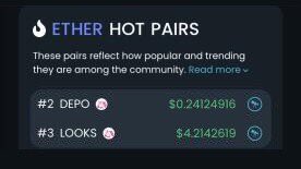 ARCreactorAI's tweet photo. 👀 $LOOKS like a $GLCH in the matrix
🔥 #RevenueShare sure is #trending pretty hot right now
🖼 Hey, @LooksRareNFT, did you hear we're building an #NFT aggregator?
👯‍♀️ Since we're already #twinning on price over at @DEXToolsApp, let's talk integration! https://t.co/WhMiEP3mvY