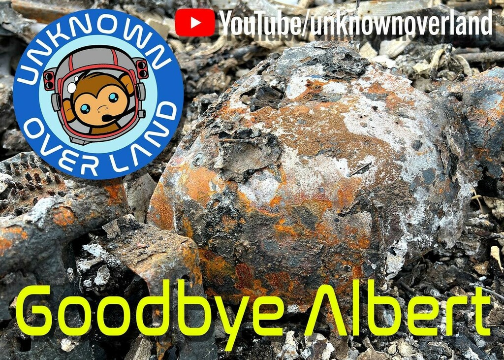 unknownoverland's tweet photo. New video posted (link in my profile) where we finally just have to say goodbye to #albert. #marshallfire #sagamore https://t.co/rseIsXDN0l https://t.co/JU4e4nCtHT