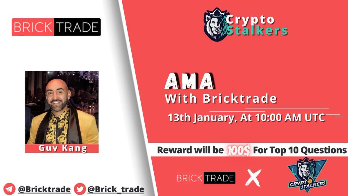 ChotCoin's tweet photo. @ProTheDoge You might want to join the @brick_trade #AMA 
and have the chance to earn up to 10% interest starting from as little as £500 ONLY. 

With @cryptostalkers
Jan 13 at 10:00 AM UTC on https://t.co/VAFnDMwIwh

#apprentice #cryptocurrecy #bbcqt #Blockchain 
$BRKT $PBR $CIV $TLOS $ILV https://t.co/hH2X7RBLP9