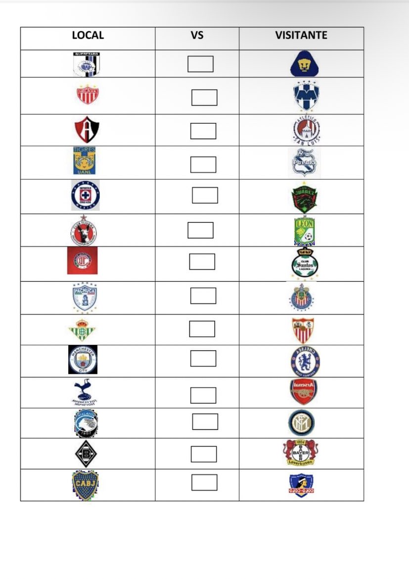 Para participar deben contestar este tweet con la quiniela marcando una casilla por partido, dos o más respuestas o selecciones se anulará todo, solo contarán las respuestas antes de mañana a las 18:30 hrs CDMX, también deben dar RT a este tweet, seguirme y seguir a <a href="/huedapicks/">Huedapicks (Apuestas )</a>