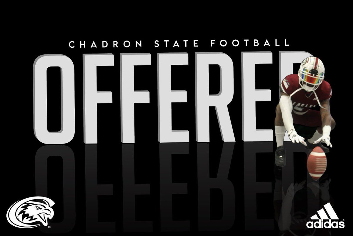All Glory to God! After a great conversation with <a href="/micahsmith6/">Coach Smith</a> I am blessed to say I have received an offer from Chadron State! Go Eagles! <a href="/CoachMcGat/">Bret McGatlin</a> <a href="/micahsmith6/">Coach Smith</a> <a href="/Chatfieldftball/">ChatfieldFootball</a>