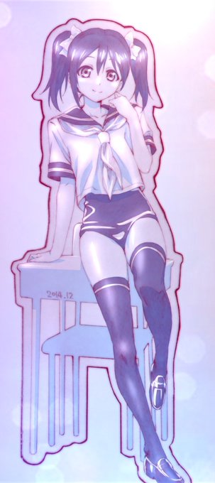 寄稿イラストの過去絵レタッチ。 