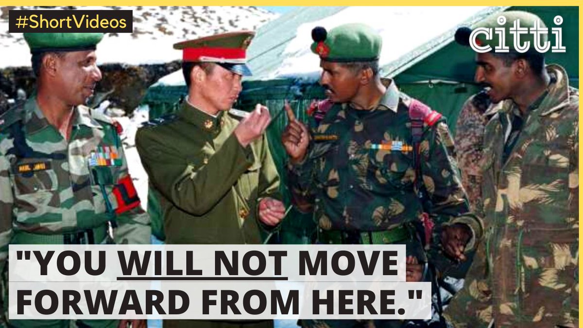 CittiMedia's tweet photo. .@LtGenHooda
Lt. Gen. D. S. Hooda explains how the Indian Army forced Chinese soldiers to withdraw from Chumar, Ladakh, during Xi Jinping's visit to India in 2014 | #Shorts | Watch: https://t.co/2HOqwMgDOX
Follow us | https://t.co/MgcnU8Ujqq | #Chumar #IndiaChina #Ladakh #PLA https://t.co/0uXECKL4Mu
