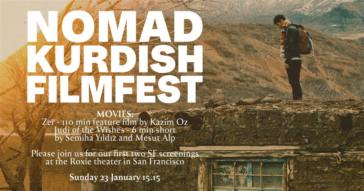 ArtnoCube's tweet photo. Kurdish film screening #SanFrancisco https://t.co/14bTzPczpI