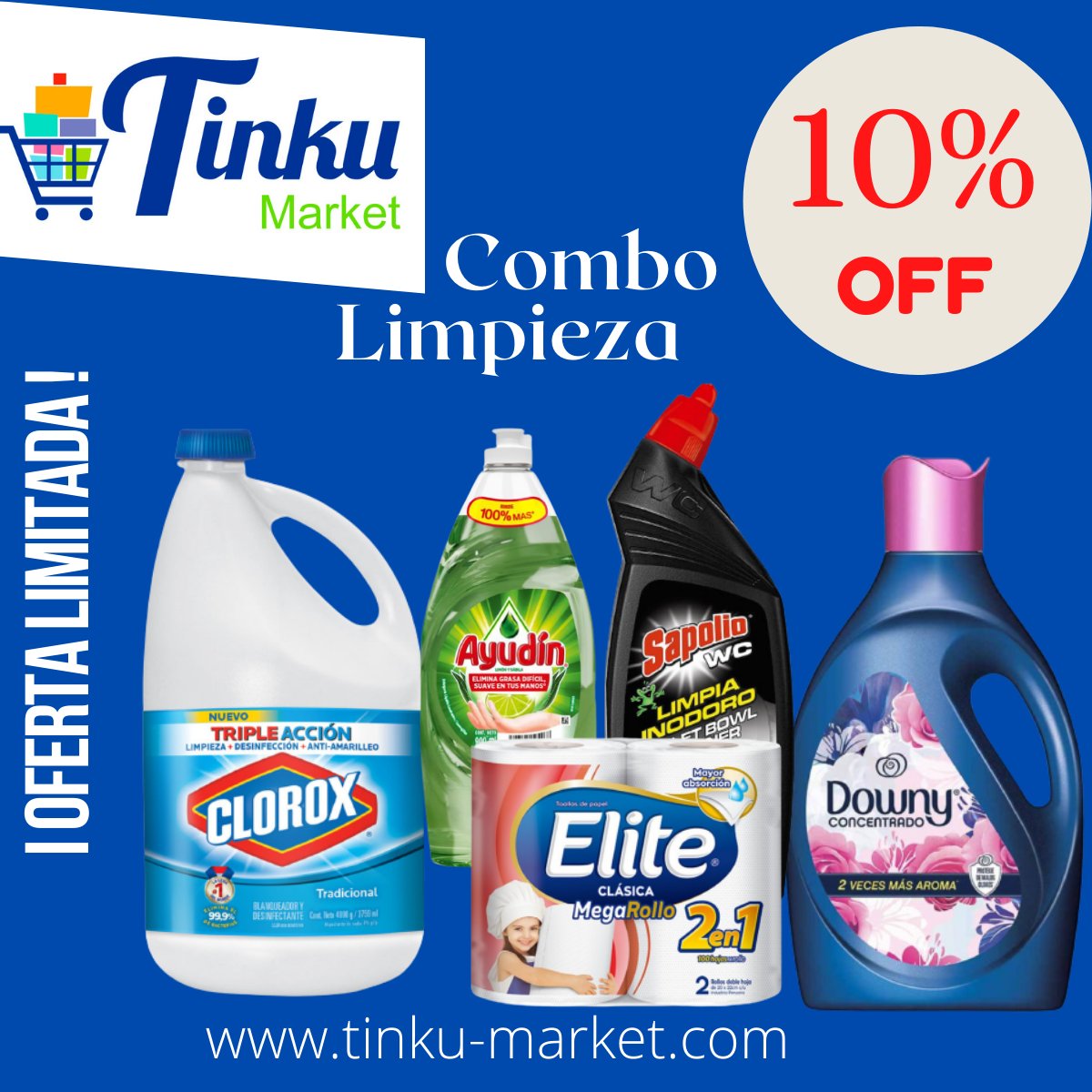 TinkuMarket's tweet photo. https://t.co/OZHyl5jrrg 
#promociones #descuentos #OFERTAS #oferta #ofertaza #productos #limpieza 
#delivery #Lima #Callao https://t.co/Oe8EfTJtNX