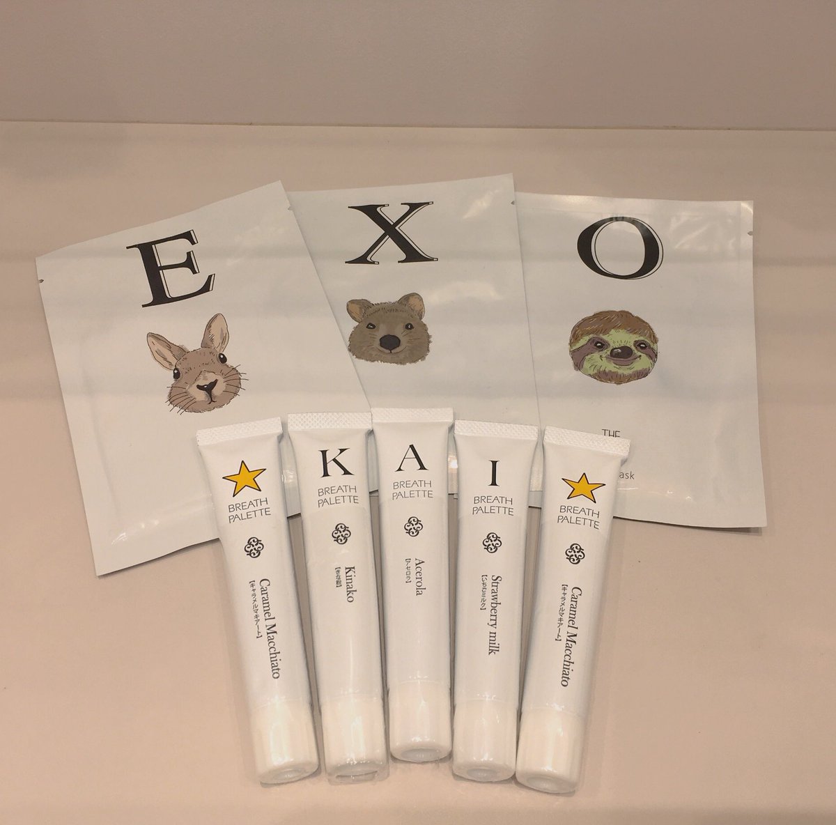 the_m_2019's tweet photo. スタッフ土屋です 🐭
本日は #なえなの さん
#EXO #カイ さん
のお誕生日です🎂💖おめでとうございます♪
素敵な1年になりますように🔥❤️
#なえなの #なえなの生誕祭
#EXO #カイくん
#お誕生日おめでとうございます🎊#推しギフト #名前ギフト #推し活 
#歯磨き粉 #新宿ルミネエスト https://t.co/TLxB9OJdJ9
