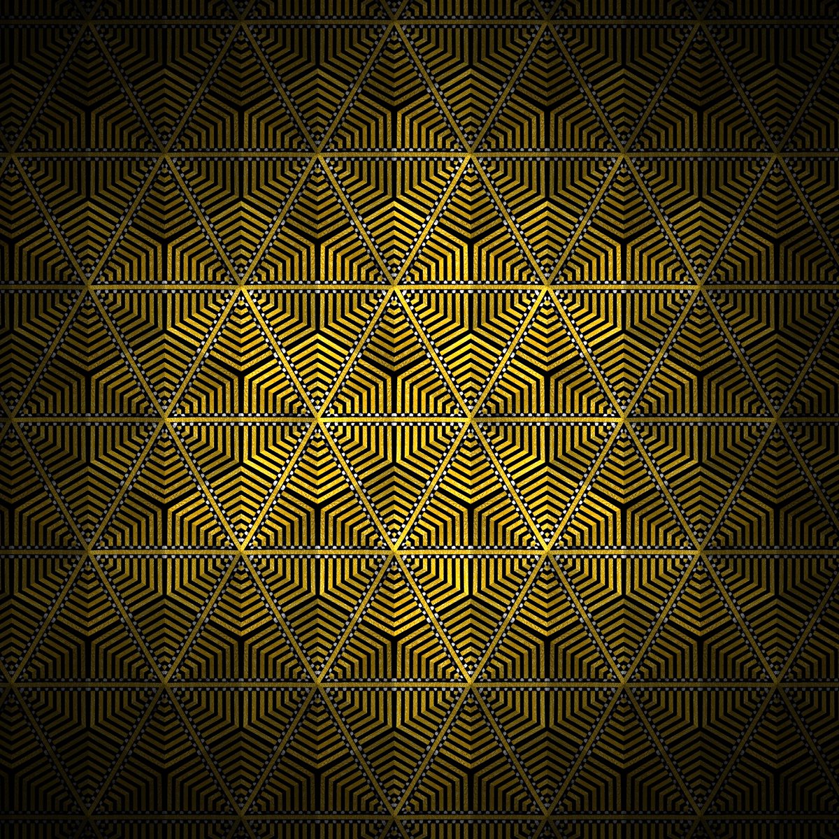 shabbir_io's tweet photo. Art and photography NFT's have been very successful. I would like to introduce design and patterns as NFT genres. 
I love geometry and its ability to produce an infinite amount of self replicating, interlocking shapes. My color palette is graphite and gold.
#NFTpattern #geometry https://t.co/1fNhFY393p