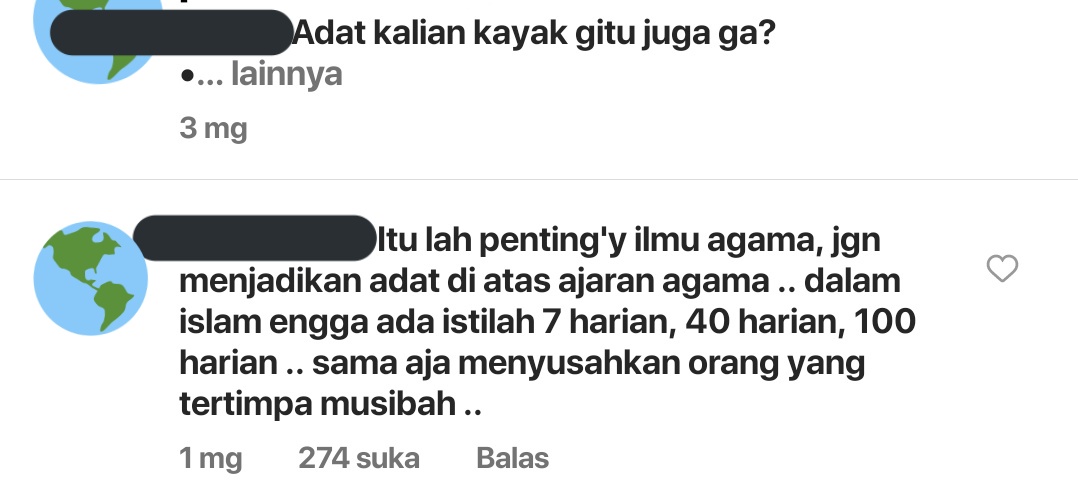 tubirfess's tweet photo. Jujur sih gw ingin menghilangkan culture ini dari kehidupan keluarga gw. Nyokap bokap gw udh meninggal, yang paling parah waktu nyokap gaada, setelah selesai 7harian kakak2 gw saling ngeributin habis berapa duit untuk acara tahlilan selama 7harian ini. Mereka pada ribut di (cont) https://t.co/h3LRjiFCcc