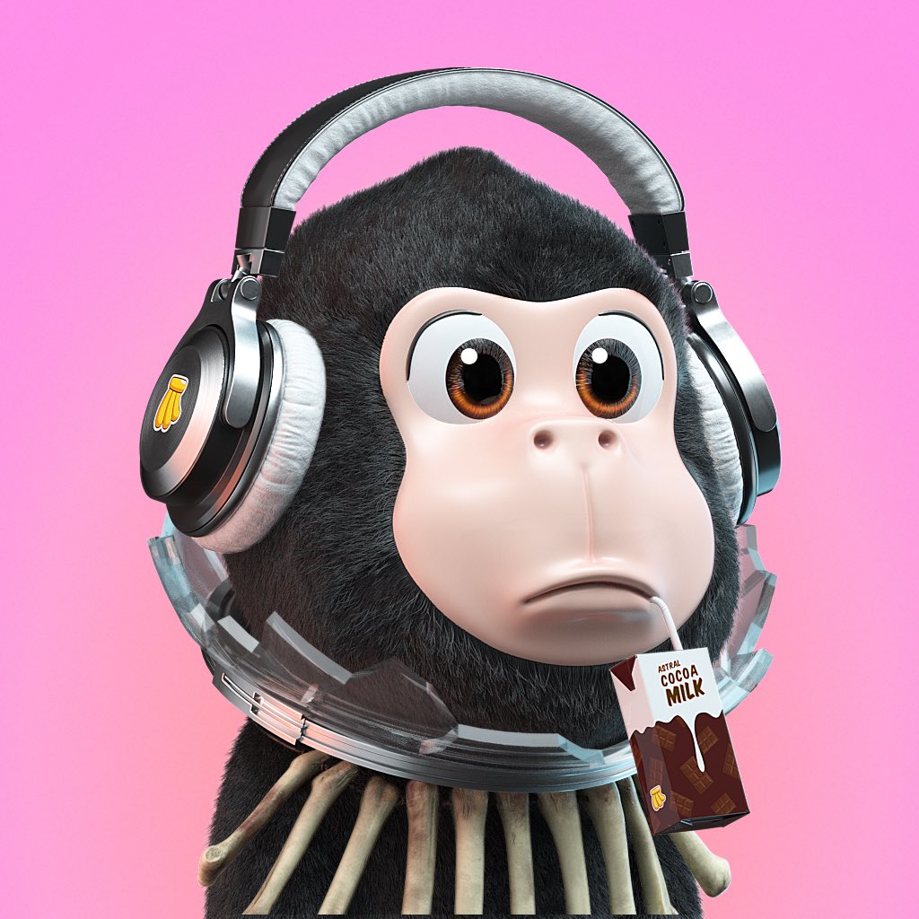 sandobit's tweet photo. New #NFTdrop @ASTRALAPES #1084 https://t.co/yCL3hHfqF2