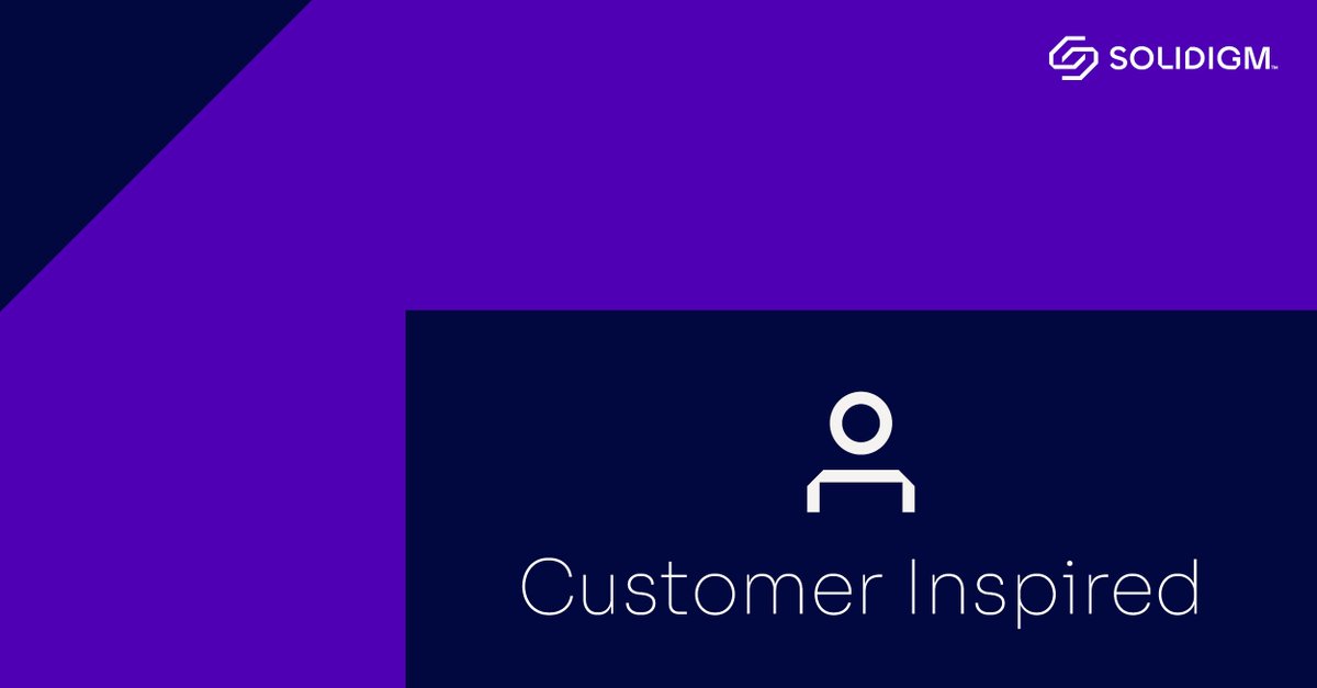 At Solidigm, we work closely with our stakeholders &amp; customers to expand the possibilities of #data. Our deep platform expertise aids us in designing #customerinspired solutions that empower our partners to fuel their purpose &amp; advance humanity.  #SolidigmValues #TheNewParadigm
