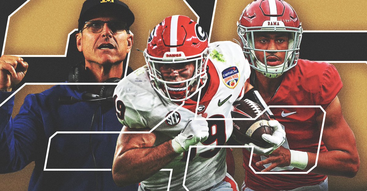 Way-too-early Top 25 college football rankings for the 2022 season: https://t.co/c6rrxJq0ju https://t.co/hbfkZtQaMA