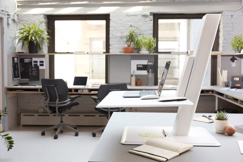 Create a healthy and productive #WFH space. Click below to shop our QuickStand Eco and other select #WFH products available to ship in 2 days! 
bit.ly/3eEjJly
#DesignForHumans #IdealHomeOffice