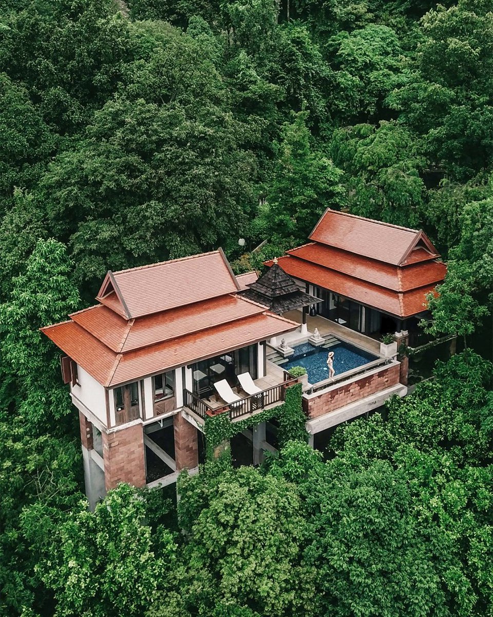 Pimalairesort's tweet photo. Indulge in your Hillside Ocean View Private Pool Villa One Bedroom. Enjoy astounding views of the ocean while swimming in your private pool. Pimalai Resort &amp; Spa, your best secret sanctuary on Koh Lanta. 
#pimalai #pimalairesort #SLH #luxury #trip #island #travel #Beach #Thailand https://t.co/PRGACheEaU