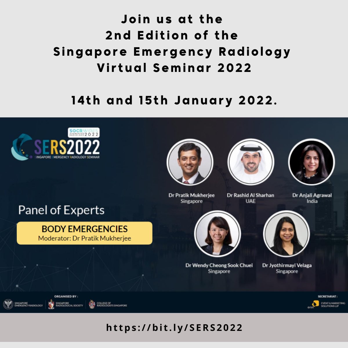 SGHImaging's tweet photo. #SERS2022 happening today! @j_velaga our body imaging consultant will be speaking on bowel obstruction at 1:40 pm SGT this afternoon. #SGCRWIRES2022 #webinar #radiology #emergencymedicine https://t.co/IZIxNvGVZw