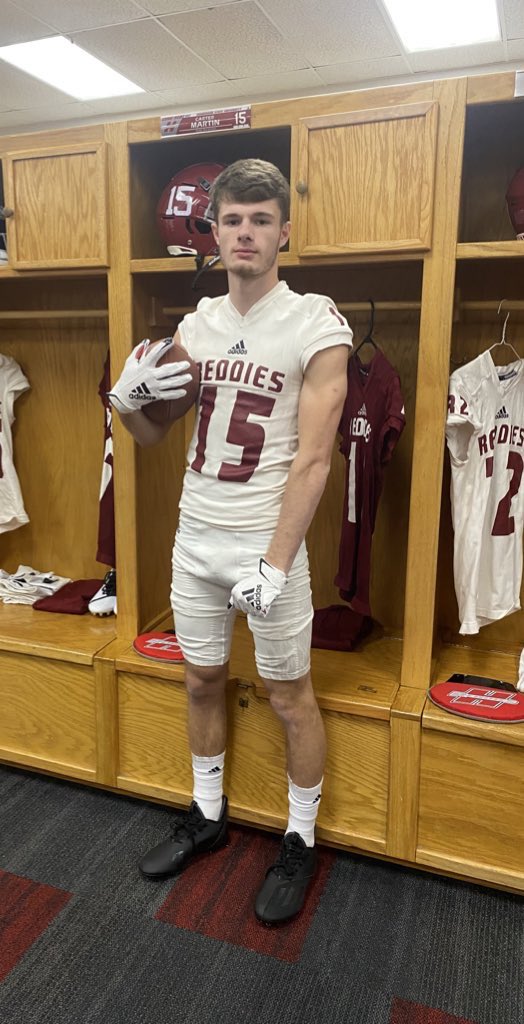 C_mart15's tweet image. After a great visit @ReddiesFB today. I am blessed to have received an offer! #AGTG @DomMirocke @CoachO_Reddies