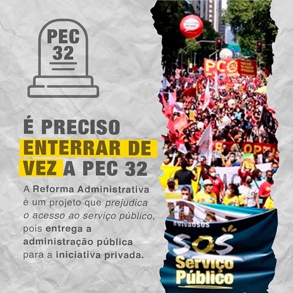 SINASEFE's tweet photo. 4 motivos para lutar em 2022!
1- É preciso enterrar de vez a PEC 32 #ContraPEC32
2- Garantir a estabilidade dos servidores
3- Reposição Salarial não é aumento, é um direito
4- O serviço público é do povo brasileiro!
Em nosso portal: https://t.co/tkbHJssFNn https://t.co/ftEpskvZwJ