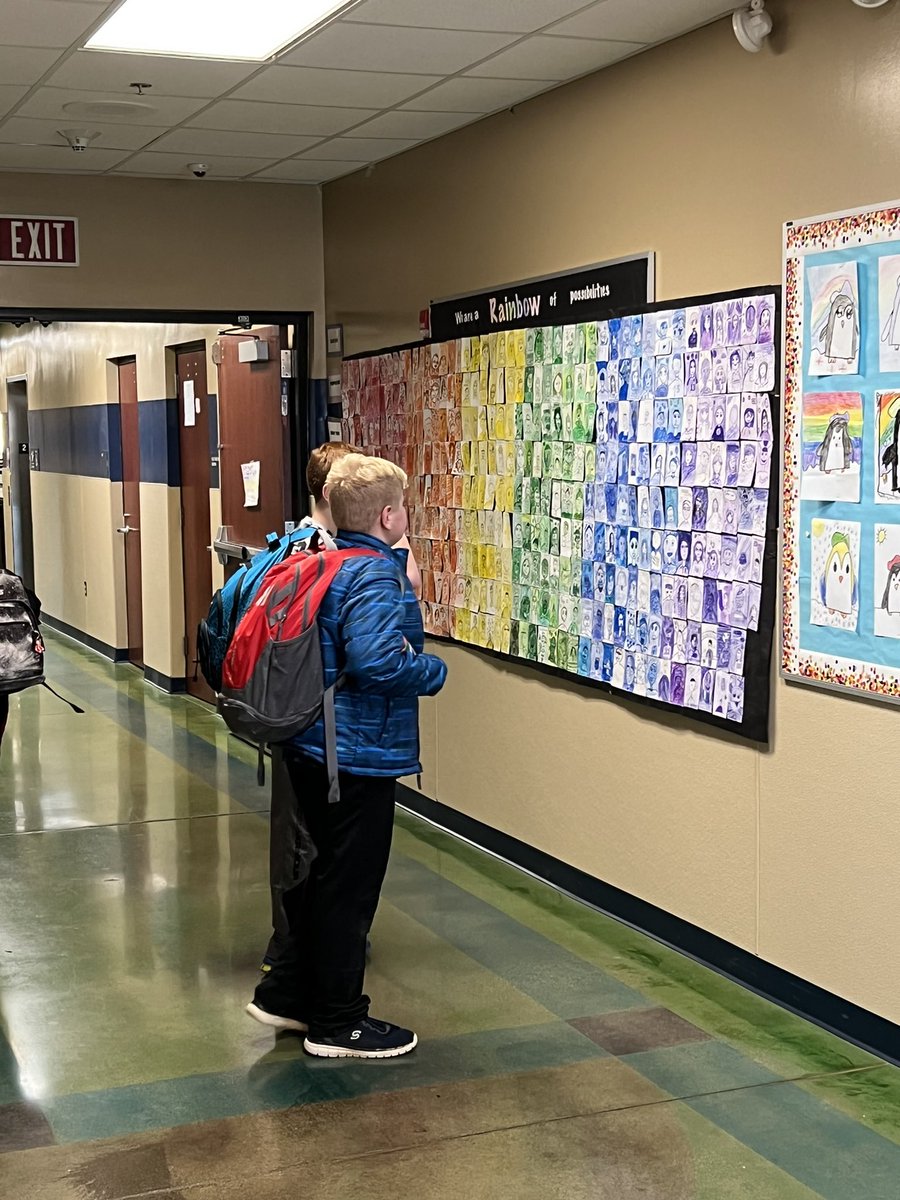 The new art mural was a hit. Students stopped by all day to admire the beautiful artwork. <a href="/JresRockets/">JRES</a>