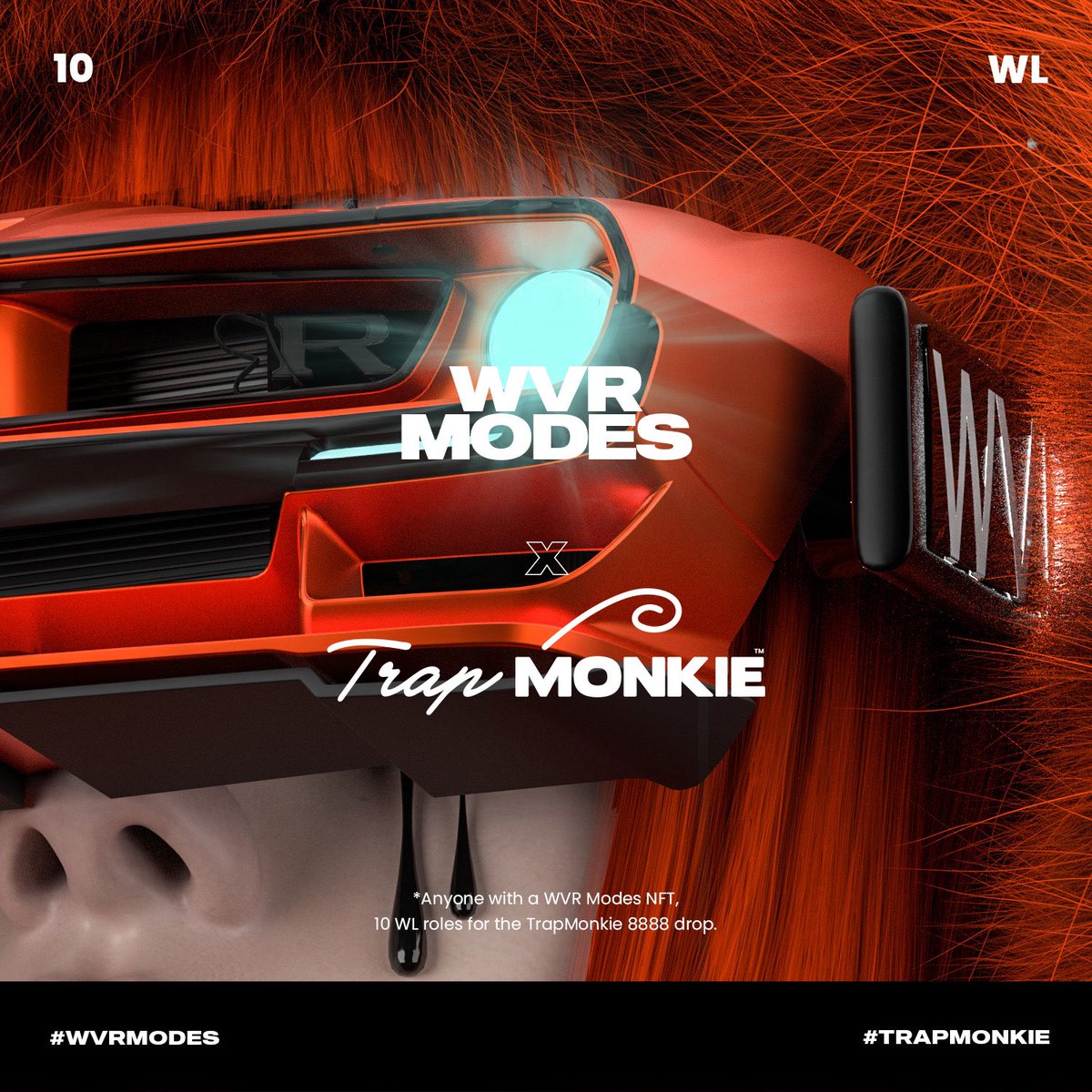 TrapMonkie's tweet photo. #NFT #Partnership
.
.
📣🚨🤝🐒™️ @creiaskeera x @TrapMonkie #NFTs #TrapMonkie #WVRmodes https://t.co/mdDAL1Jyn6