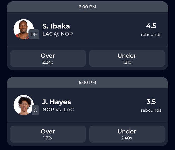🏀Points 
🏀Assists 
🏀Three-Pointers made
🏀Rebounds 

Want a new #FantasySportsApp to try? 

HotStreak is there for you and offers different #NBA markets! 

join.hotstreak.gg/3zPgOP2

#FantasyBasketball #nbadfs #nbapicks #nbatwitter