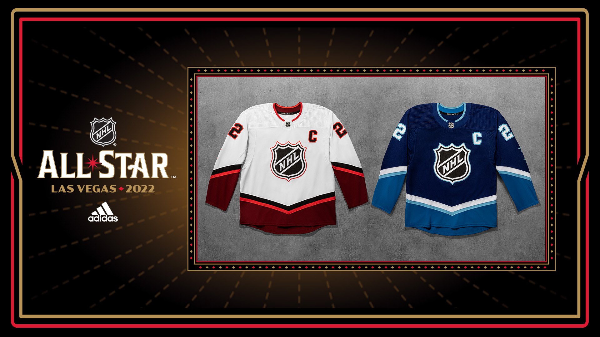 2022 NHL All-Star Las Vegas Event Identity Program — Fanbrandz