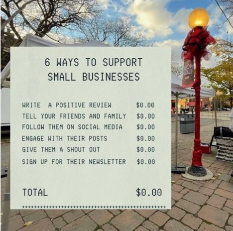 A great way to support our local business <a href="/cityofnorthbay/">City of North Bay</a> besides purchases. TY Scott Franks, one of our great City staff for this suggestion. 

#shoplocal #northbay #GrowOurCity