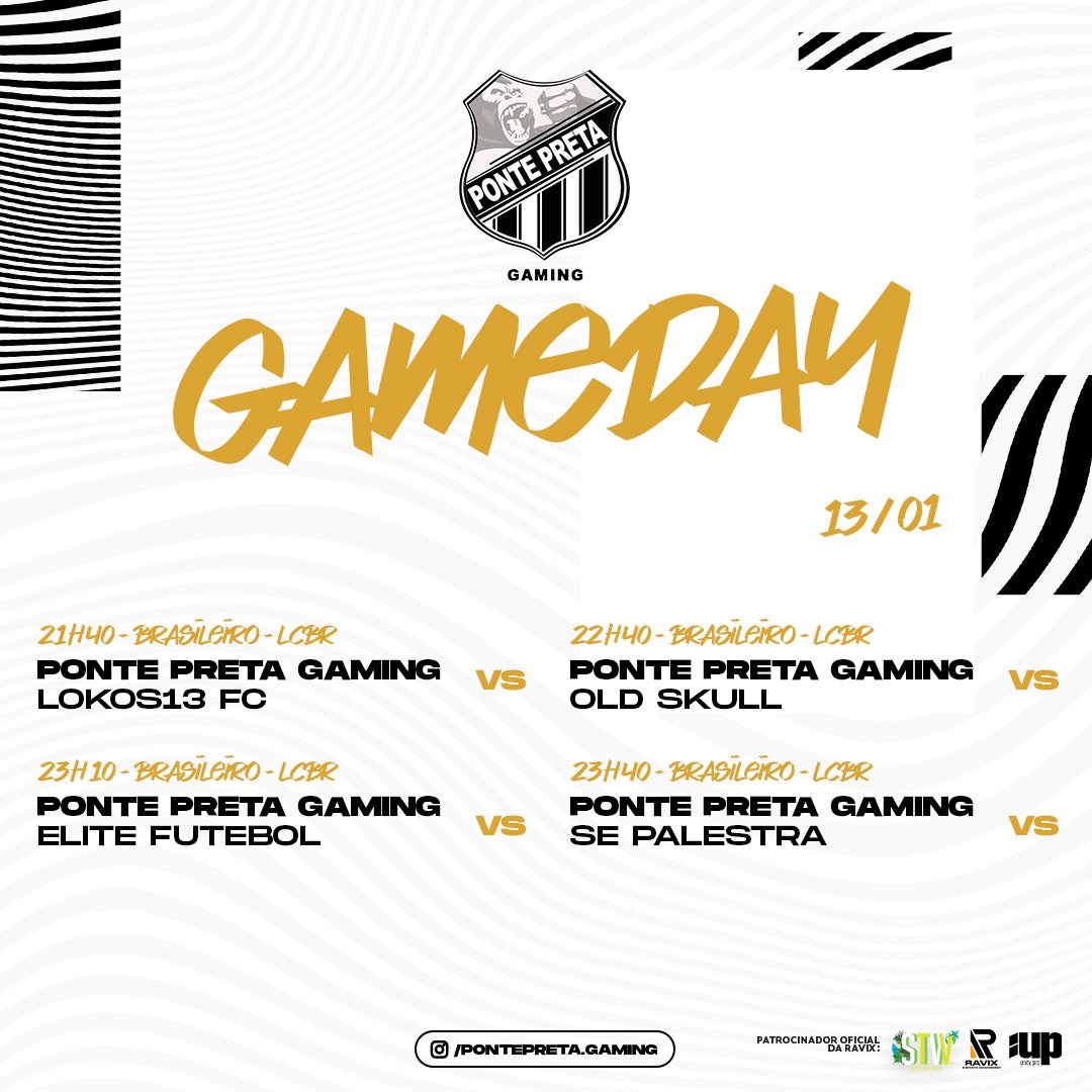 PonteGaming's tweet photo. E hj tem!!! Estréia a MACACA, nossa PONTE PRETA GAMING em campo na disputa do Brasileiro - Série A 
OFERECIMENTOS
@ravix.gerenciamentoes 
@grupofac84 
@leandro.desn
.
#pontepretaoficial #Efa #gamer #nike #nikephantom #tntsports #VamosPonte  #fifaproclubs #globalfutclub  #wsfv https://t.co/rSCueyMpOm