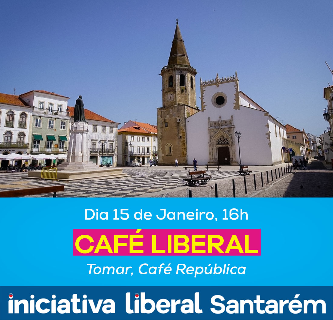 SantaremLiberal's tweet photo. 🔴🔵 Café liberal este Sábado em Tomar no Café República. Contamos contigo!
#SantaremMaisLiberal
#PortugalMaisLiberal https://t.co/6Y0Ykobfp5